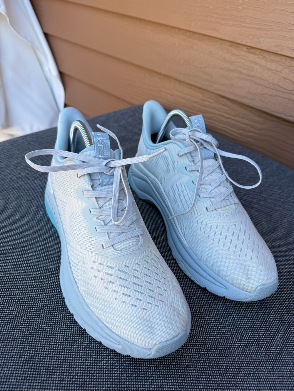 Dansko Peony Women’s Walking Sneakers White Blue Mesh EU 40 US 9.5-10 VGC